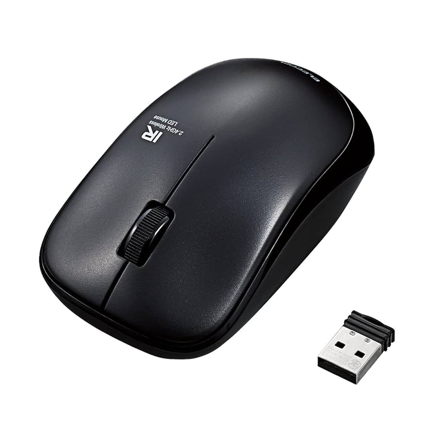 Amazon.co.jp: エレコム マウス ワイヤレス (レシーバー付属) M